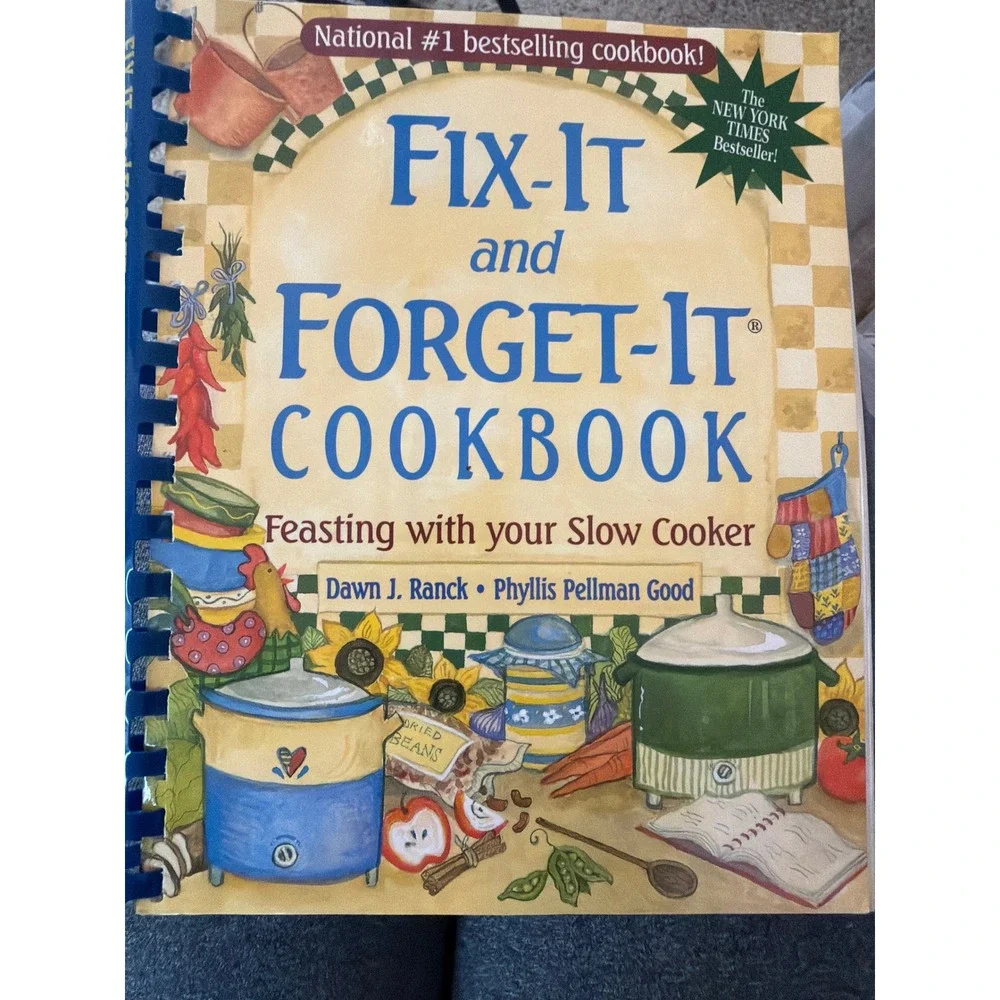 Fix-It and Forget-It Cookbook Slow Cooker Recipes Ranck Good ISBN 9781561483396